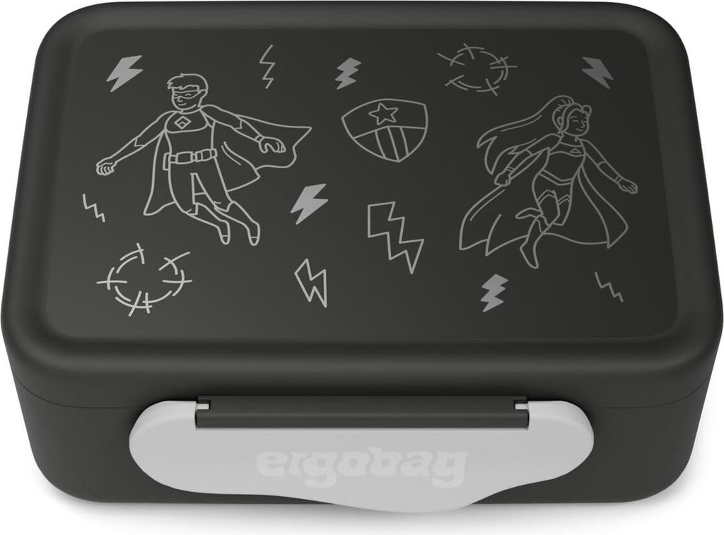 ergobag plastikowy lunch box superhero Zdjęcie produktu 