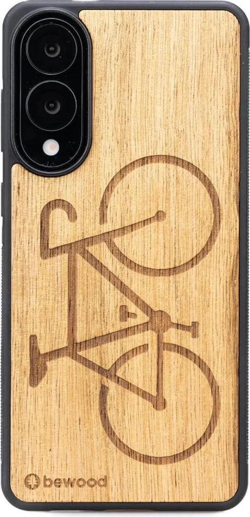 Custodia in legno Bewood per Samsung Galaxy S25 Edge BIKE LIMBA