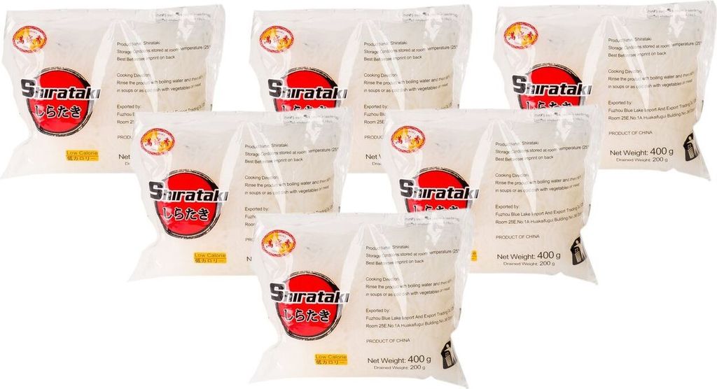 [ 6x 200g ATG ] Konjak Nudeln Shirataki "Nudeln-dünn" LOW CARB #11