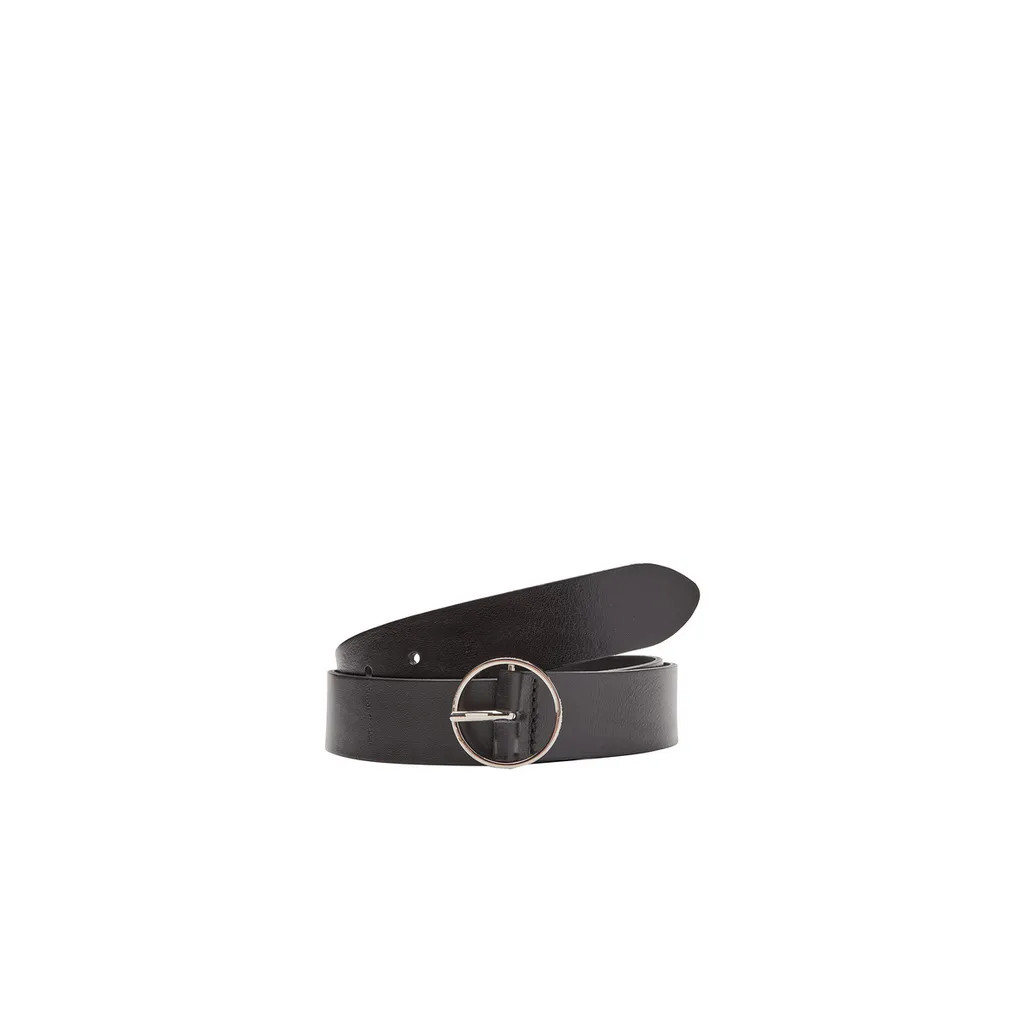 s.Oliver Pelle cintura Fashion Leather Belt W90 Black nero