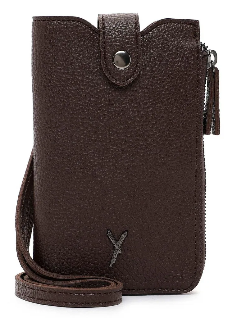 SURI FREY borsa per cellulare Gitty Smartphonebag Brown marrone scuro