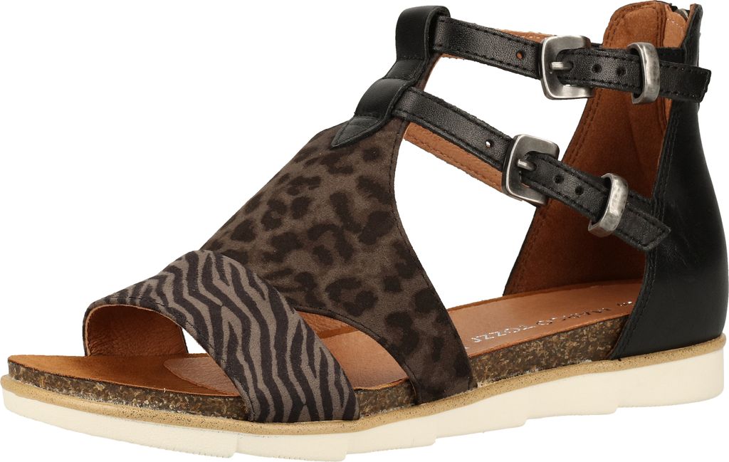 Marco Tozzi Sandalen Sandalen Leder/Textil