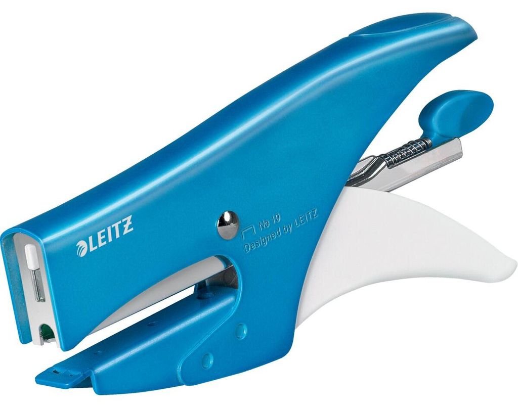 LEITZ 5531-10-36 LEITZ Heftzange 5531 WOW blau-metallic