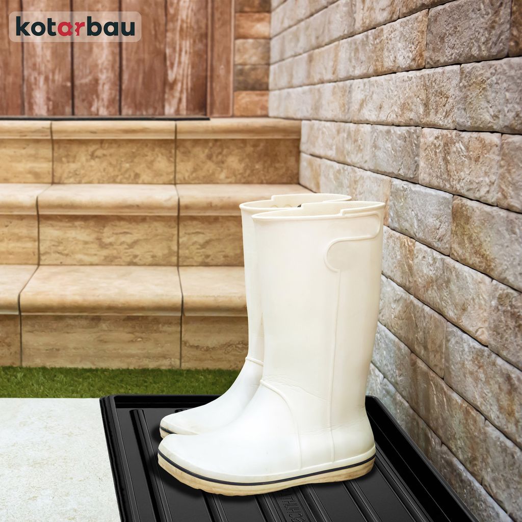 KOTARBAU® Sada 2 podnosov na odkvapkávanie topánok 45x30 cm Obrázok produktu 2