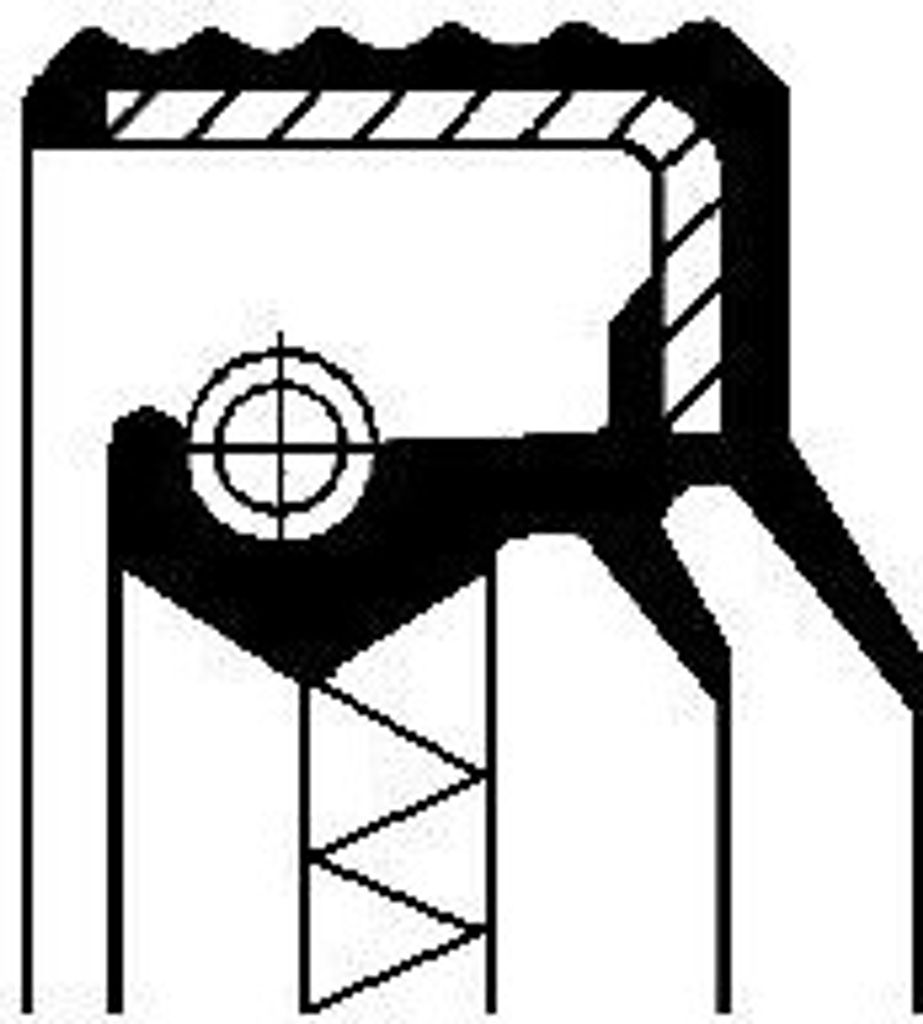 CORTECO Wellendichtring Schaltgetriebe 01034641B für Produktbild 