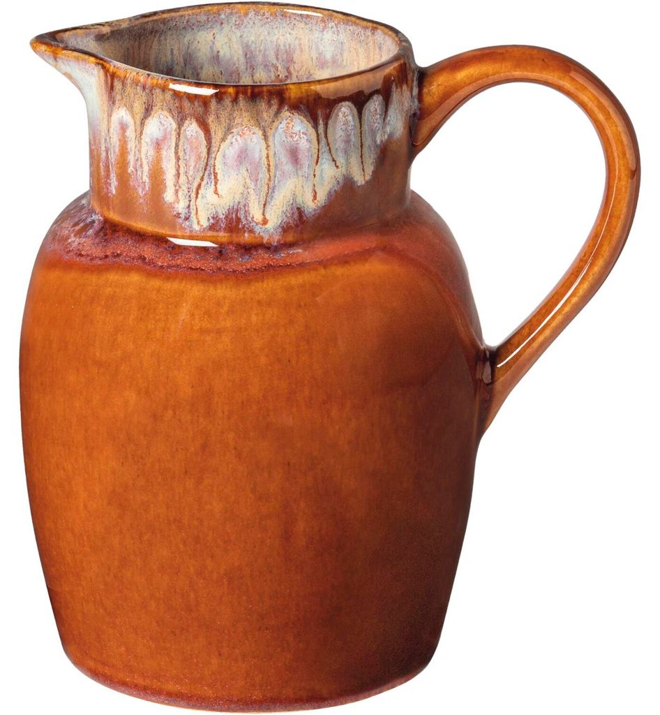 COSTA NOVA Poterie Krug, caramel-latte, Inhalt: 0,97 Liter, Höhe: 160 mm