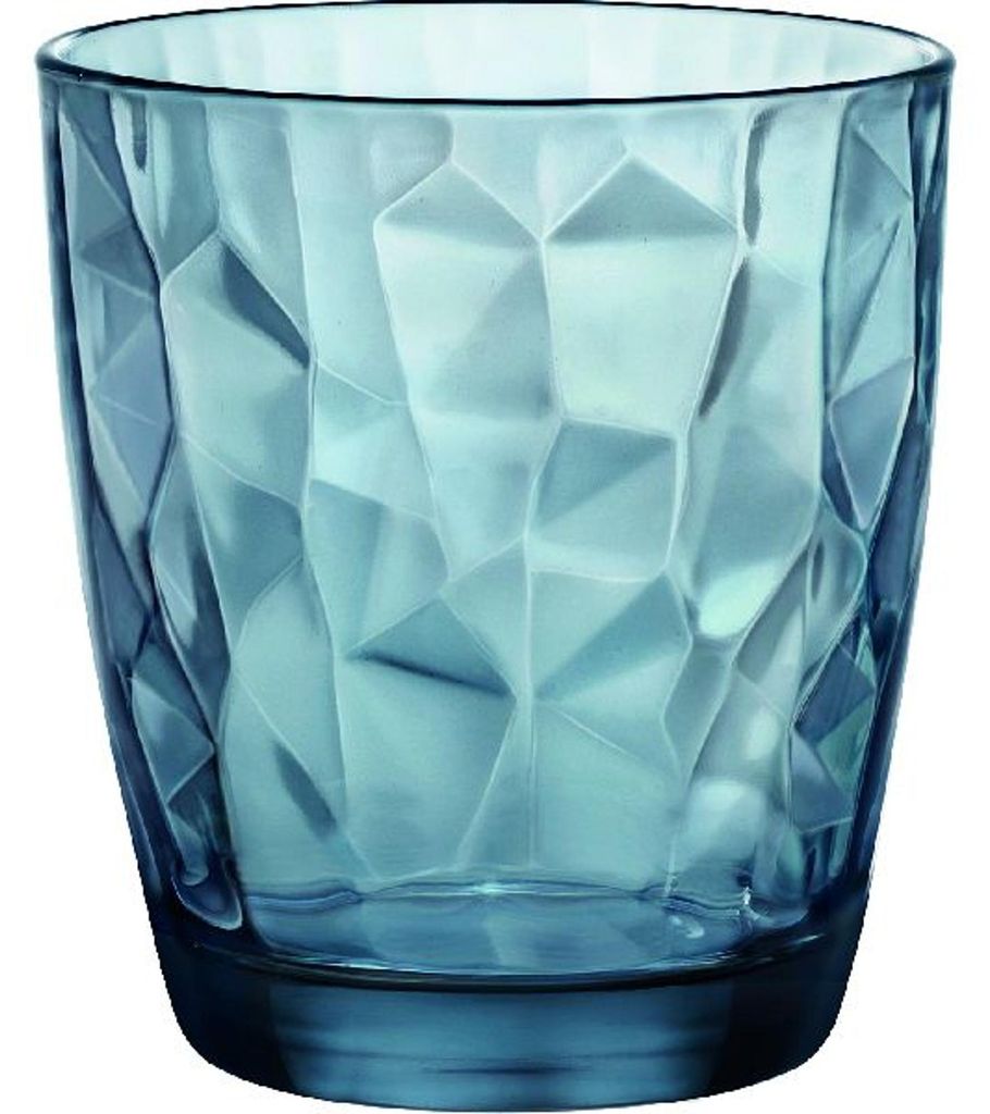 Sklenice na vodu Bormioli Rocco Diamond 300 ml, modrá, 6x Obrázek produktu 