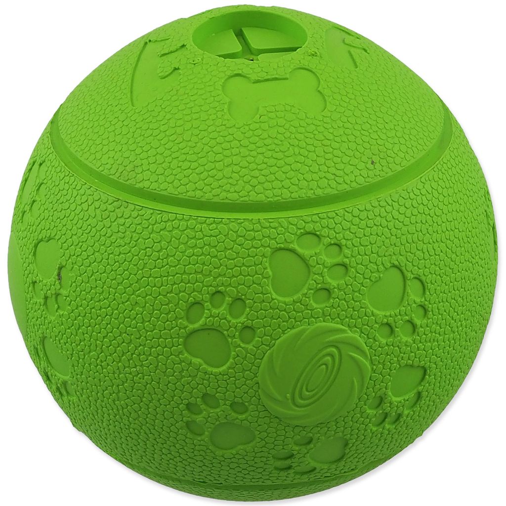 Hračka Dog Fantasy míček na pamlsky zelený 11cm Obrázek produktu 