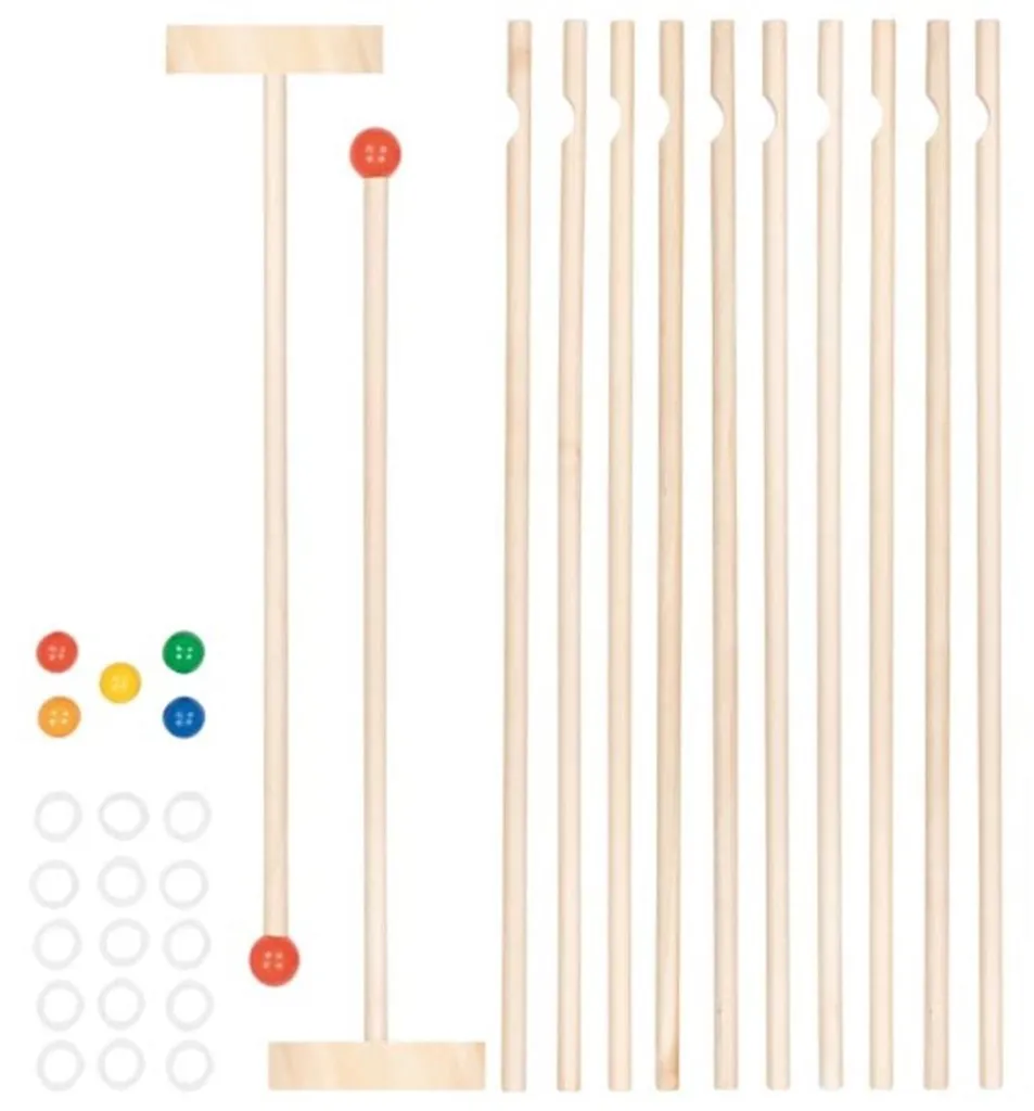 Circuit à billes FlexiTrack GOKI - Rails modulables et bois de hêtre