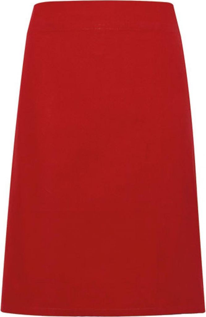 Premier Workwear PR131 | Schürze Calibre Heavy Baumwolle Canvas Waist Apron - Farbe: Red - Größe: One Size