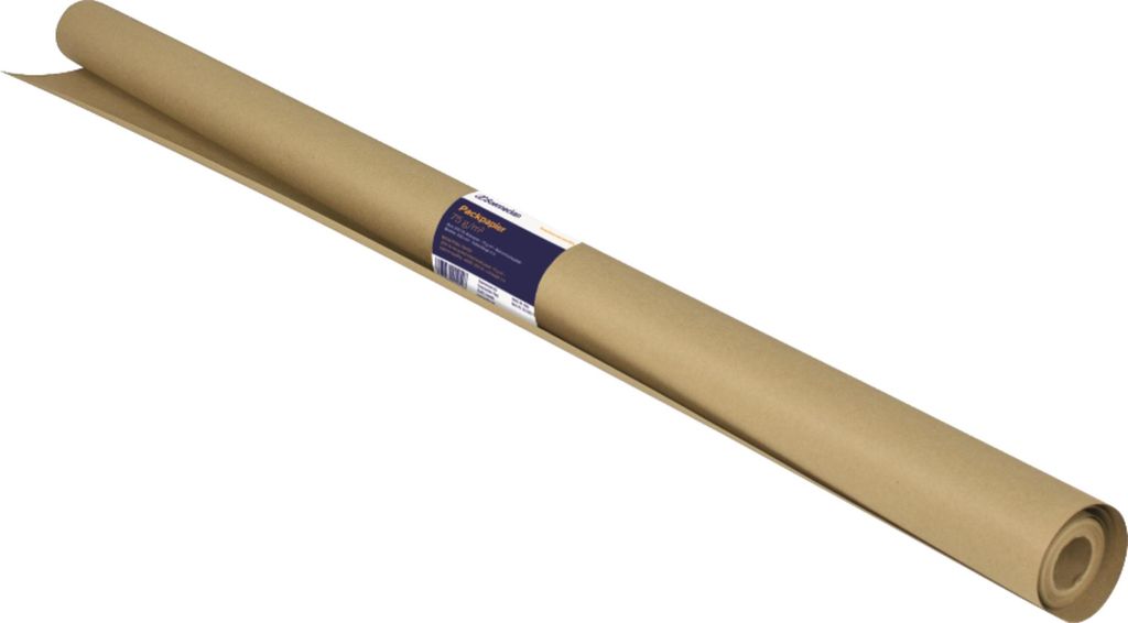 Soennecken Packpapier 3558 100cmx10m Altpapier natronbraun Produktbild 