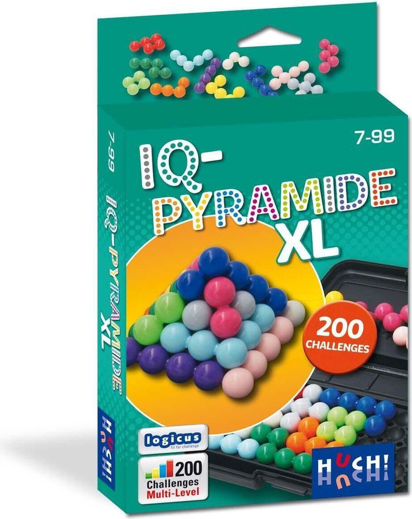 HUCH!, IQ Pyramide XL, Spannendes 3D-Puzzlespiel, Fördert Produktbild 