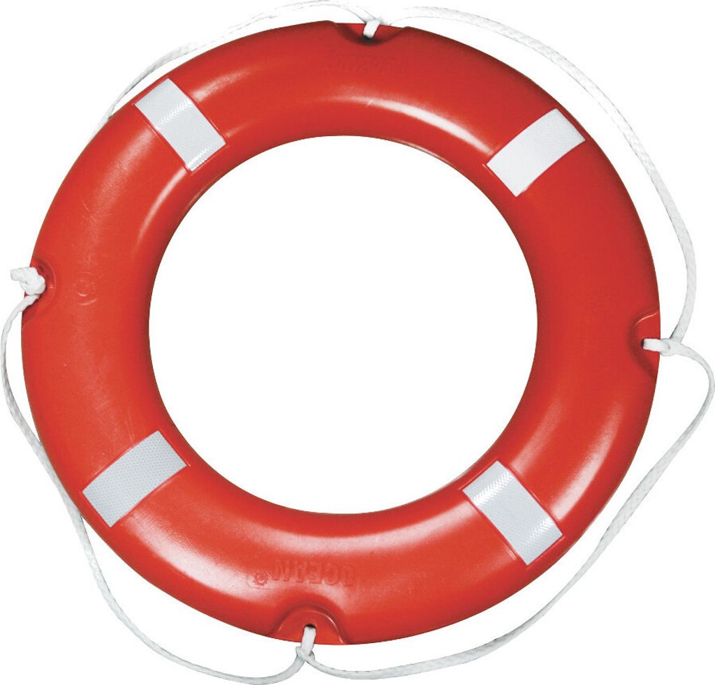 Salvagente SOLAS/MED-MER con nastro retroriflettente anello Immagine del prodotto 