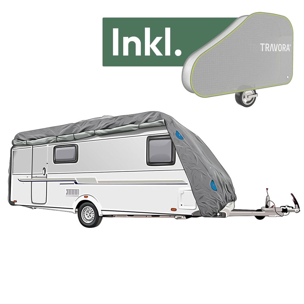 Wohnwagen Plane - Abdeckplane Caravan Cover Schutzhülle Produktbild 