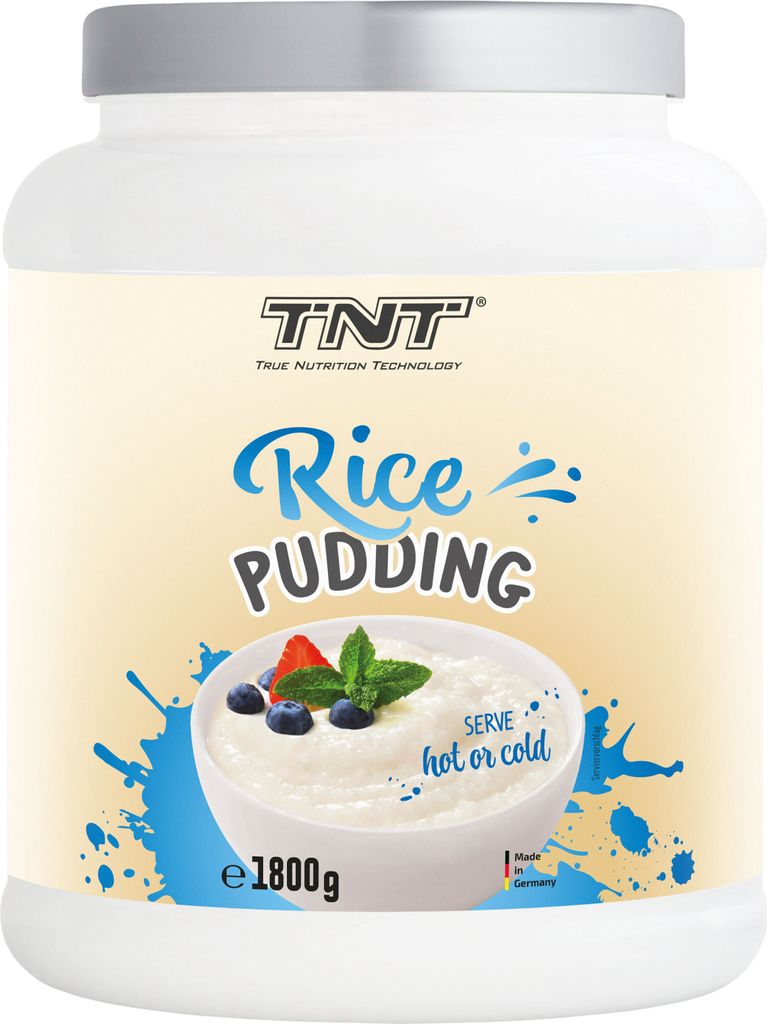 TNT Rice Pudding (extrudiertes Reismehl) 1800g ohne Geschmack