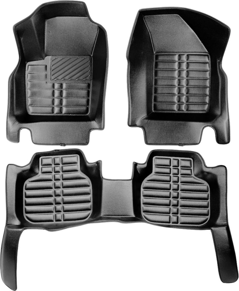 5D Premium Auto Fussmatten TPE Set passend für Fiat Freemont Baujahr 2011-2016