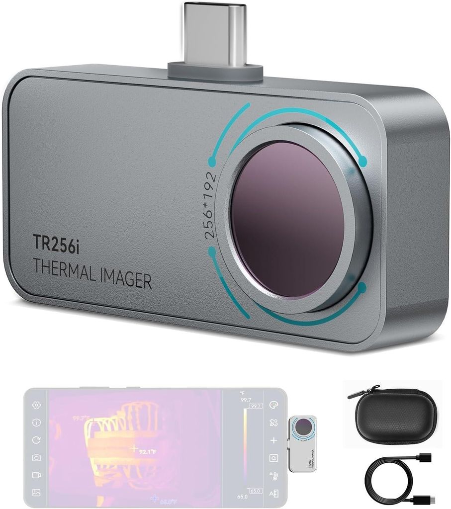 MiLESEEY TR256i Wärmebildkamera für Android & PC, 256x192 Produktbild 