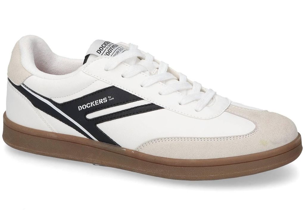 Dockers by Gerli 55TC001 Weiss/Schwarz Größe EU 45 Produktbild 