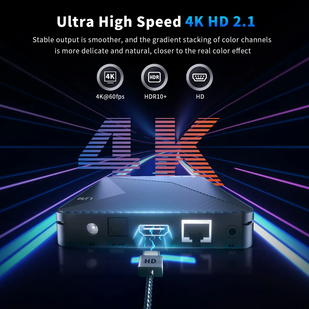 Décodeur 8K Lipa X88 Pro Android 14 S905X5 avec Google Assistant - 5