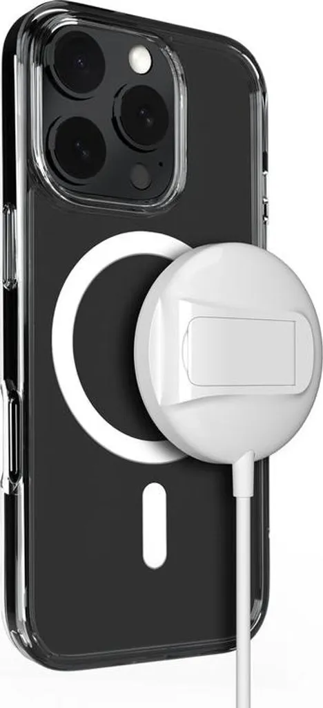 Chargeur PURO sans fil Blanc - Finissez-en avec les Câbles Smartphone HS