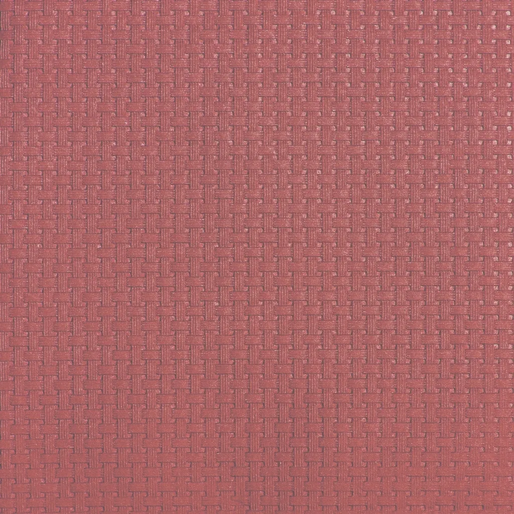 Serviettes en papier pour table de fête bordeaux effet lin 33x33