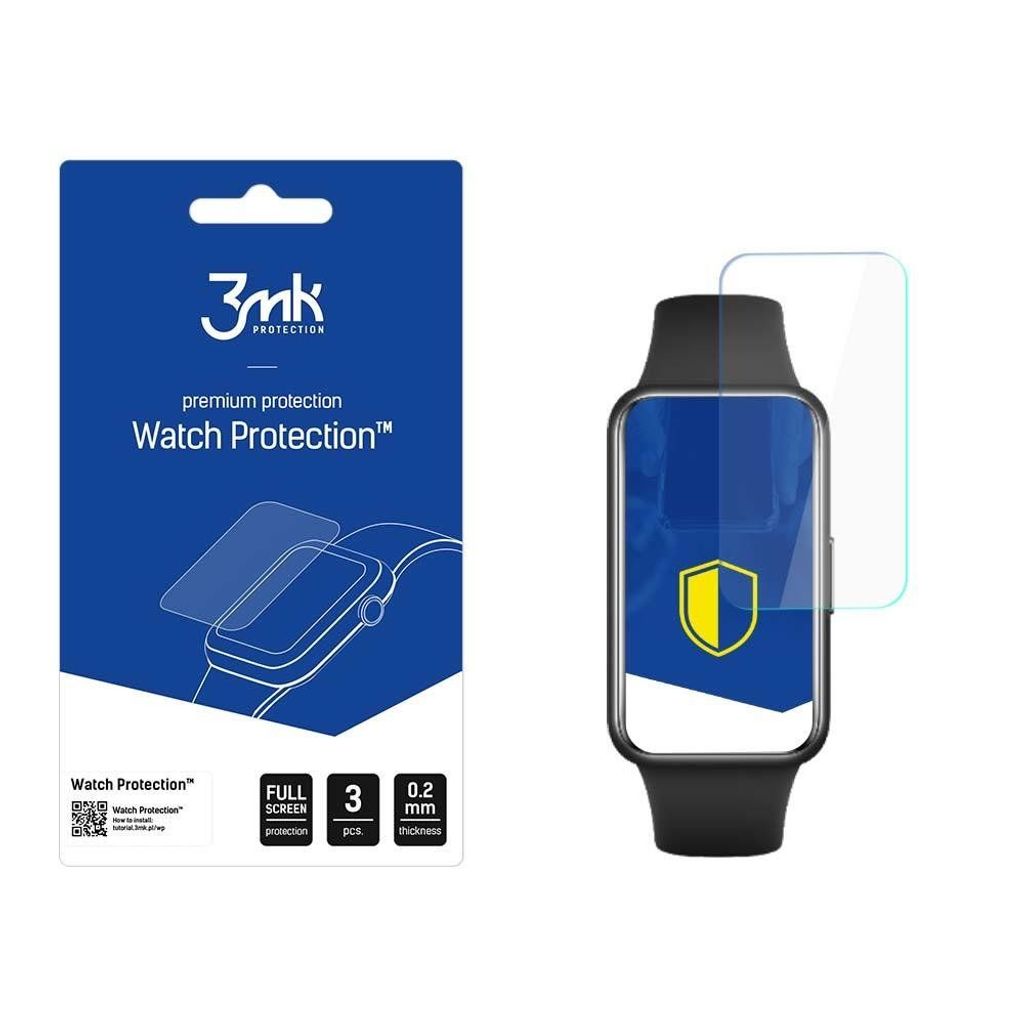 3mk Display Schutzfolie Watch Protection fr Huawei Band 7 0,2mm (3 Stck)