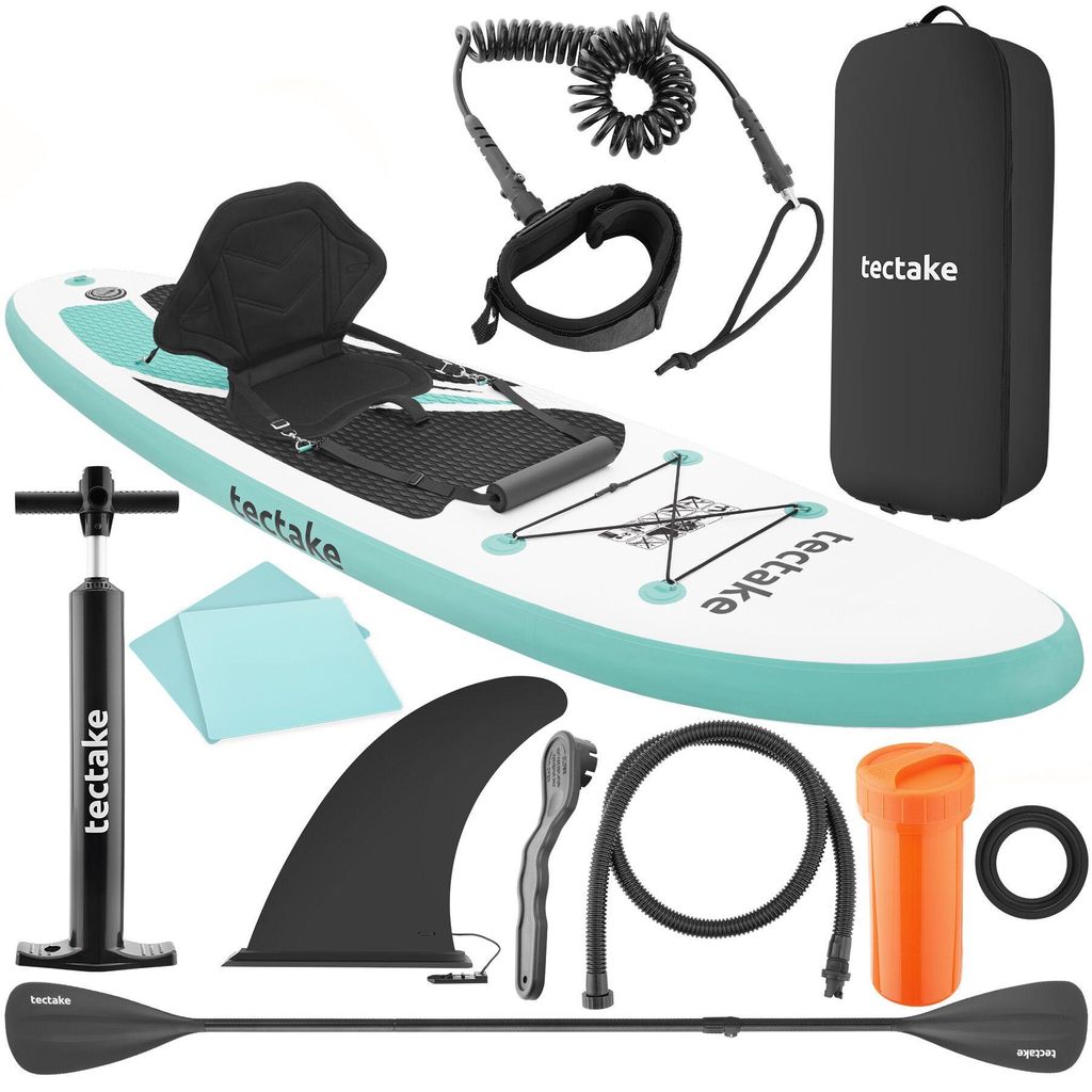 tectake® Stand-Up Paddle Board 2in1 aufblasbar Produktbild 
