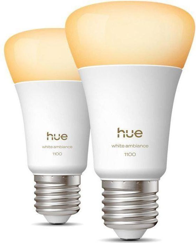 Philips Hue White ambience A60 – Smarte Lampe E27 – 1100 Produktbild 