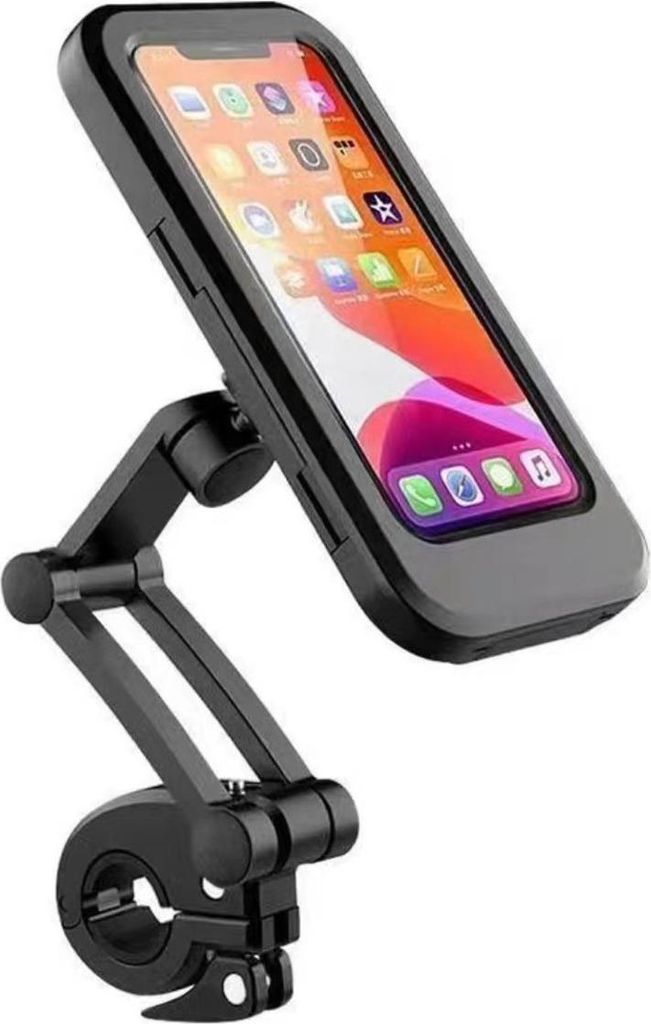 Voděodolný držák na motocykl pro chytré telefony do 6,7 Obrázek produktu 