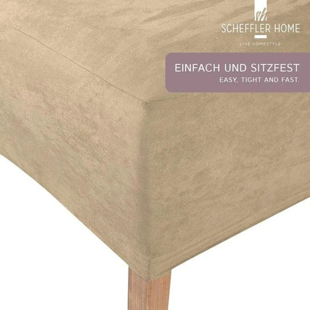 Lot de 4 couvre-sièges en daim extensible universels pour voitures et SUV