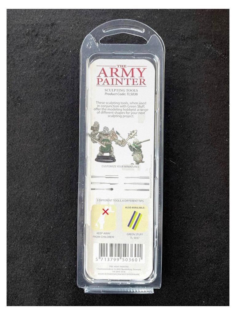 Modellierwerkzeug | 3-teiliges Set | Edelstahlwerkzeuge für die Modellierung von Kunststoff, Harz und Metall | Geeignet für Tabletop-Wargames und...