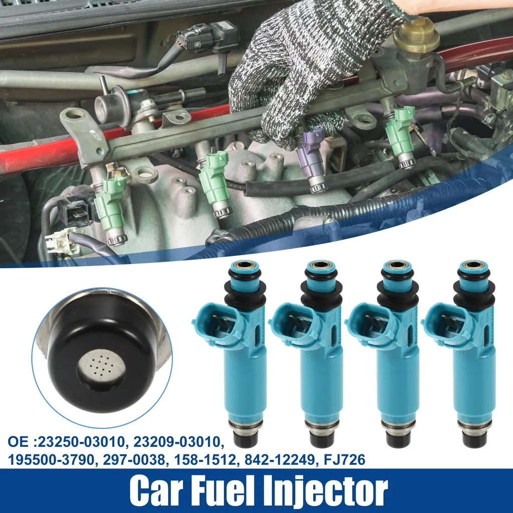 Injecteur de carburant 2.2L pour Toyota Camry, lot de 4 buses bleues