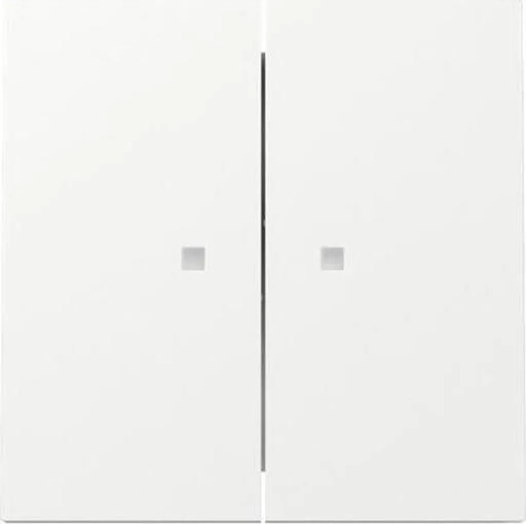 Gira Bascule 2p. Contrôle 363170 - Interrupteur Blanc Polaire IP20