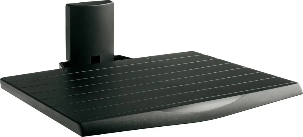 Meliconi 480515 Rack Étagère murale noire pour accessoires audio vidéo