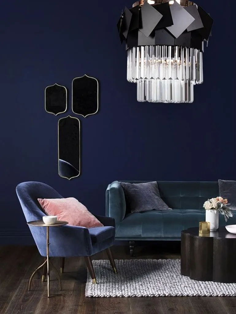 Lampe Suspendue Dorée Toolight APP1309-C - Éclairage Chic Salle à Manger - 4