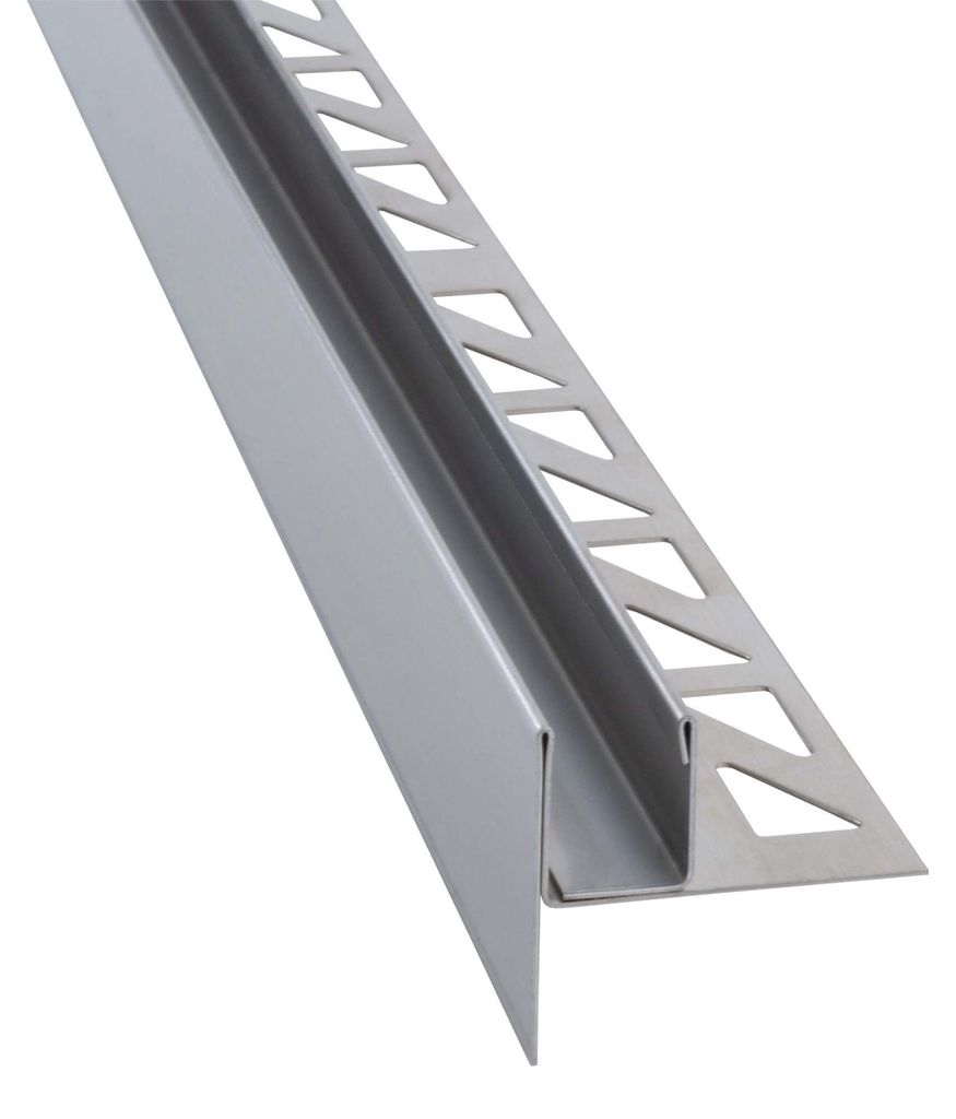 Dalsys Gefällekeil Dusche 98cm Links Silber 19mm Höhe - V2A Produktbild 
