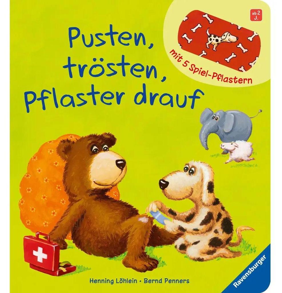 Pusten, trösten, Pflaster drauf! Produktbild 