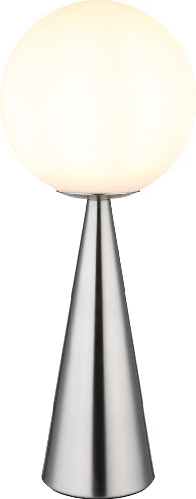 Globo Lighting Lampada da Tavolo Metallo Nichel Opaco E27 - Prezzo Shop