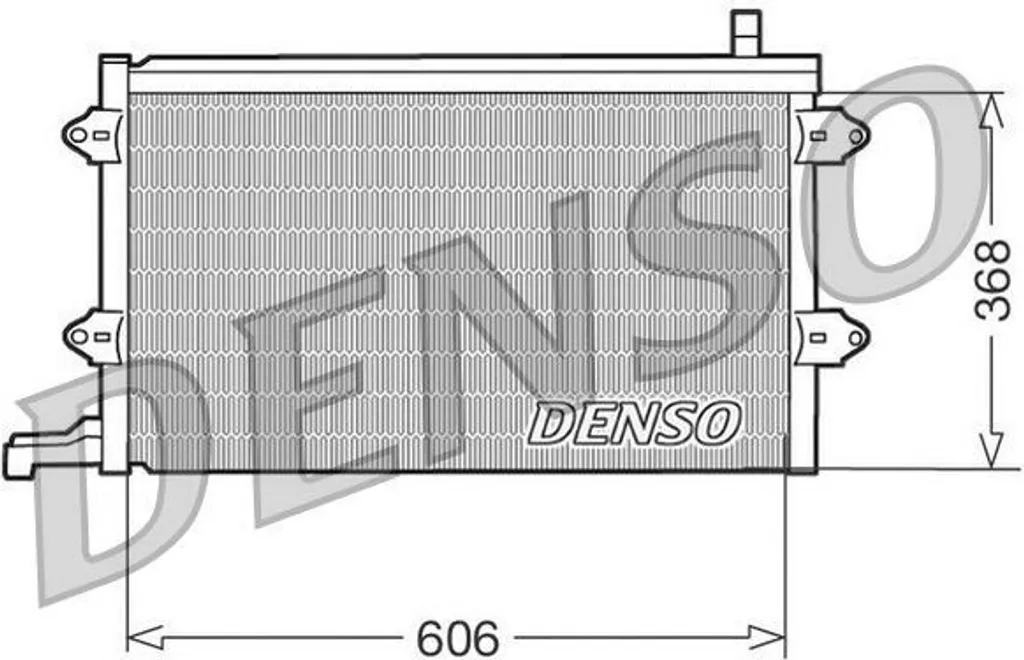 Condenseur de Clim DENSO DCN32003 pour Golf III et Vento - OE 1H0820413