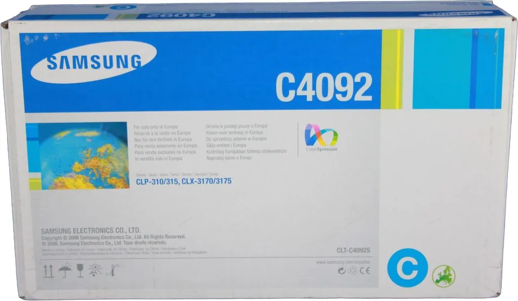 Toner laser Samsung CLP-310 cyan pour documents pros nets - 7