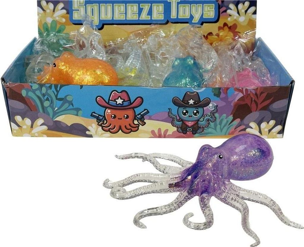Oktopus-Knetfiguren (12 Stück) – ADAR Produktbild 