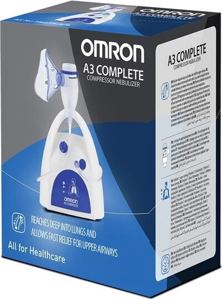 Nébuliseur à compresseur OMRON A3 Complete NE-C300-E blanc - 4