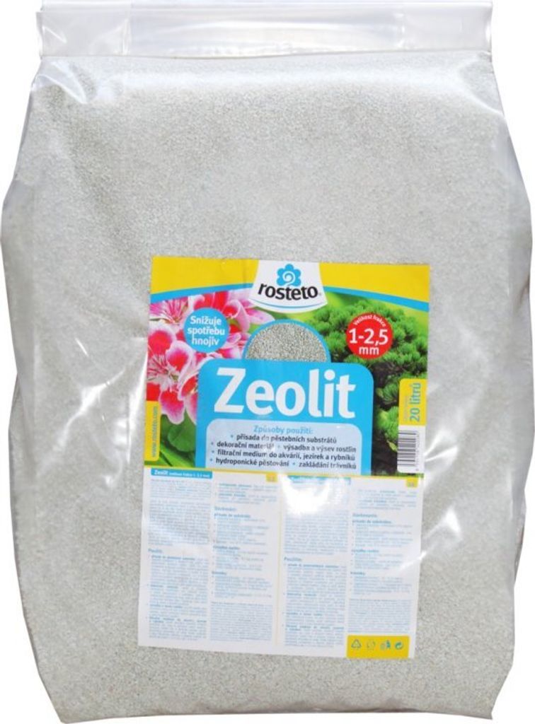 Rosteto Zeolit 1-2,5 mm, 20 l Obrázek produktu 