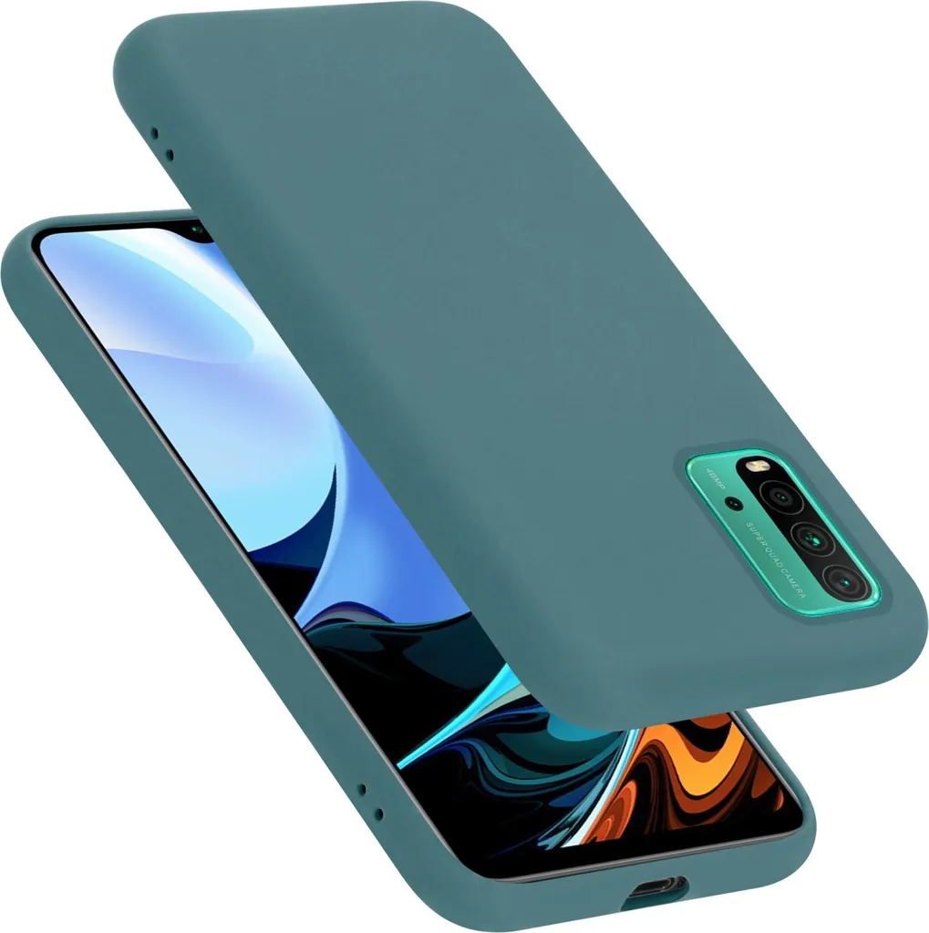 Cover Xiaomi POCO M3 / Redmi 9T Cadorabo TPU Antiurto Verde