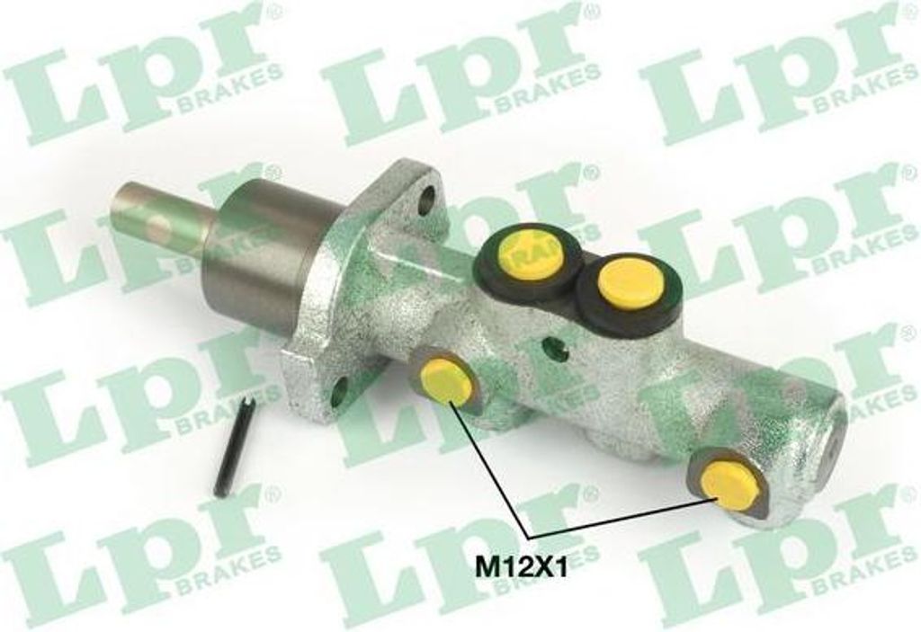 LPR 1056 Hauptbremszylinder OE 6Q2614105AC kompatibel mit Polo 6V, Polo 9N, Fox, Roomster, Fabia, Ibiza