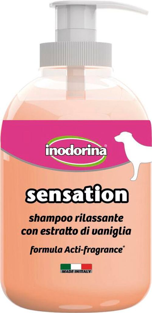 Inodorina Sensation, Hund, Shampoo, Vanille, 300 ml