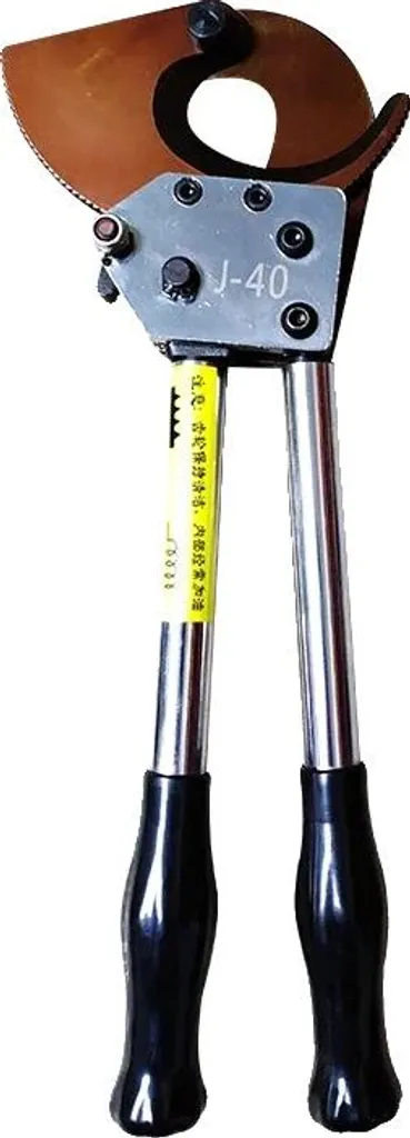 Tagliacavi Sicuro J-40 a Cricchetto - Lame Manganese Anti-Fatica