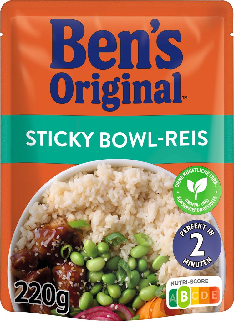 BEN'S ORIGINAL™ Express Sticky Bowl-Reis 220g Produktbild 