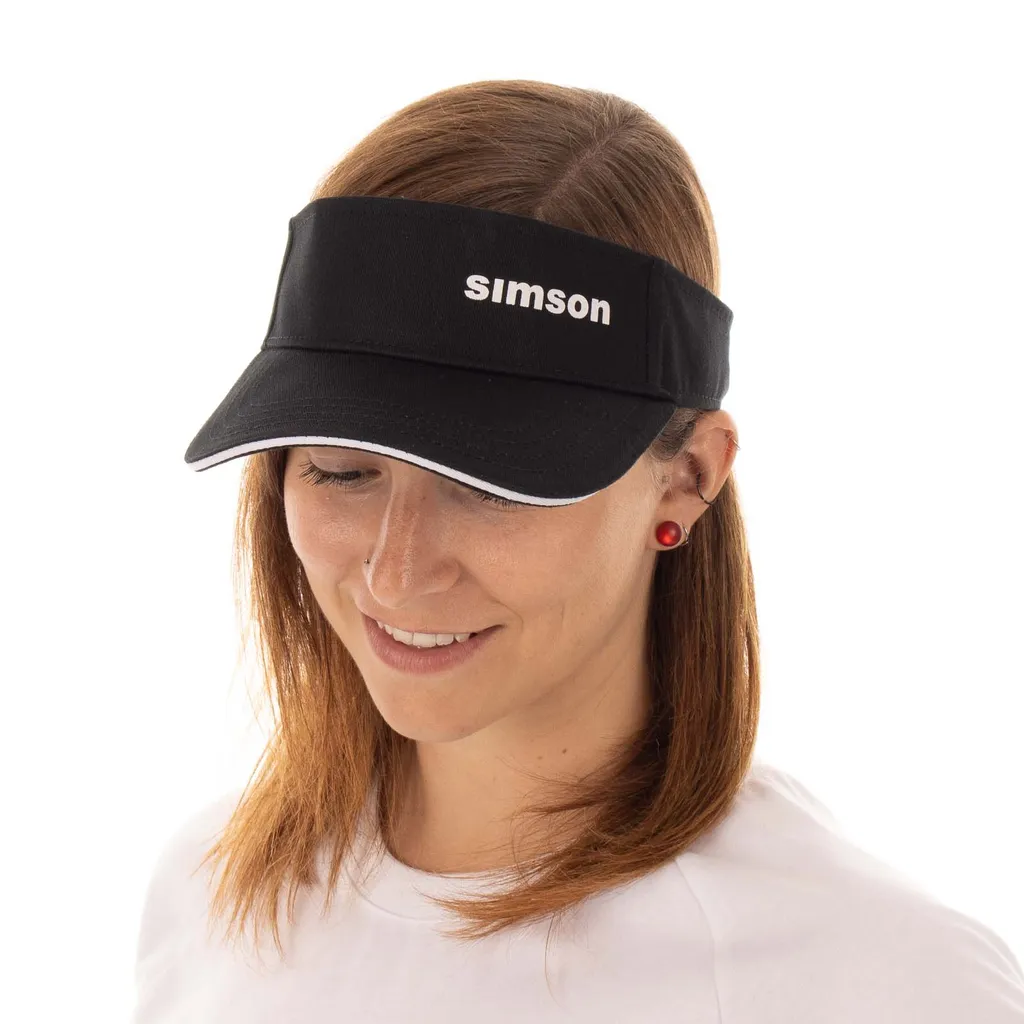 Visiera "SIMSON" - Colore Nero - 12