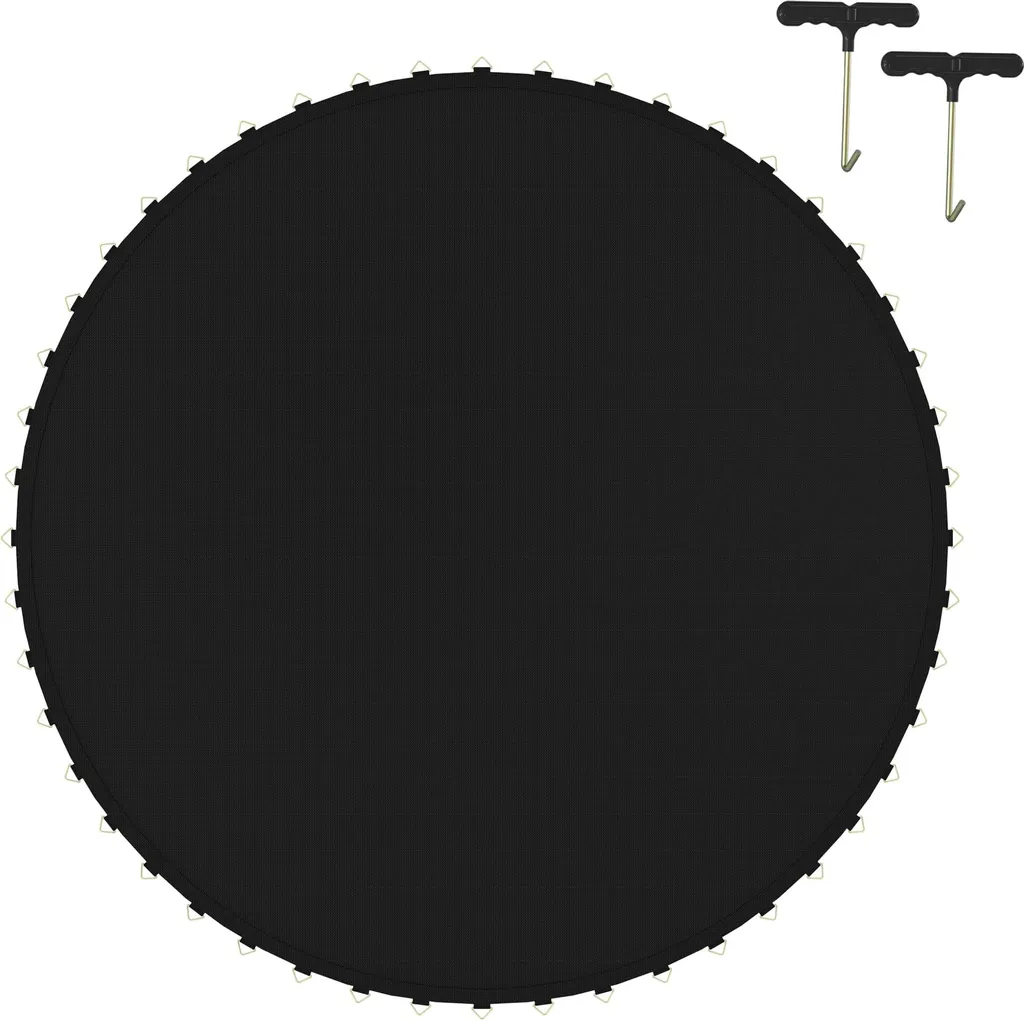 JOIEYOU Toile de saut Ø305 cm pour trampoline - Tapis de rechange robuste